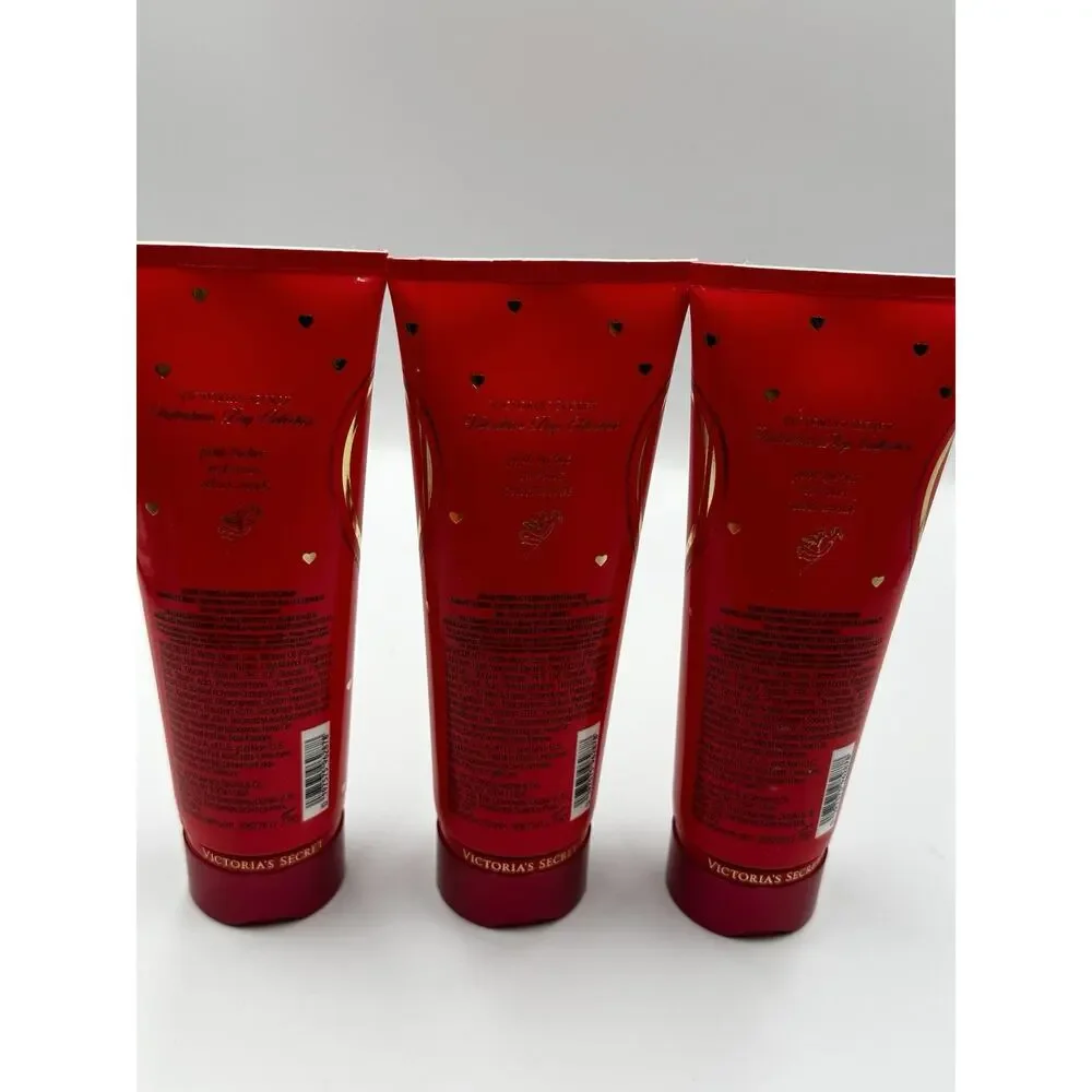 3 Lovely Berry Rose Victoria's Secret Fragrance Lotion 8 fl oz